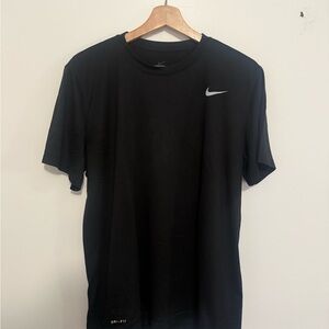 Nike Men's Dri-Fit Black Tee
